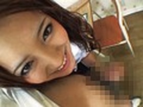 女子校生 ベロチュウ 手コキ　サンプル画像02